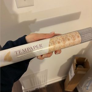 Tempaper peel and stick wallpaper